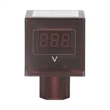Medidor de voltímetro Digital voltímetro medidor de voltaje medidor de 36 V/48 V/60 V/72 V/ piezas de automóvil del cargador del USB del coche eléctrico de 84 V