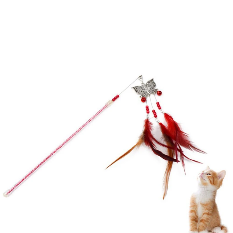 butterfly wand cat toy