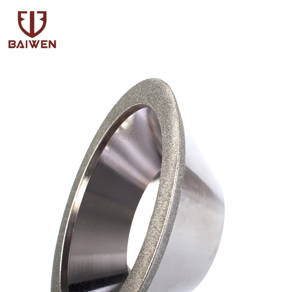 100/125mm Diamond Grinding Wheel Cup Grinder Cutter Grinding Disc For Tungsten Steel Milling Cutter Sharpener and Other Tool