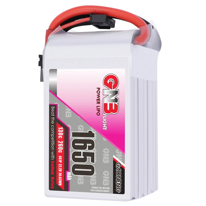 2 шт. Gaoneng GNB 1650 мАч 6S 22,2 в 130C/260C HV Lipo батарея XT60 Разъем для RC Самолет Вертолет Дрон FPV гонки