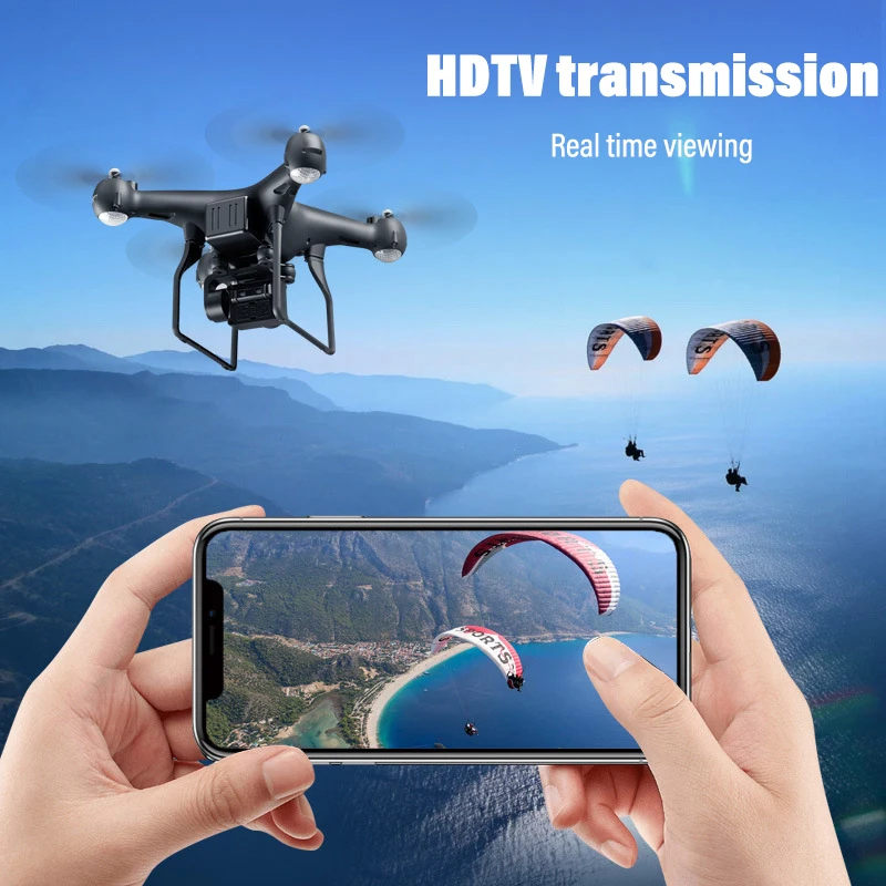 Drone 4k S32t Rotating Camera Quadcopter Hd Aerial Photography Air Pressure Hover A Key Landing Flight 20 Minutes Rc Helicopter