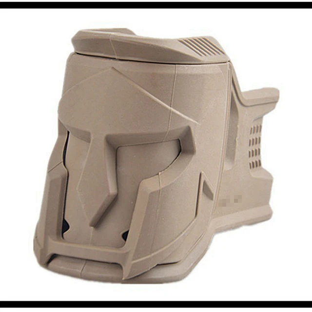 AEG Tactical Gel Ball Gun Mask Type Mag Well Grip Toy Gun Accessories For Airsoft M4 AR15 Gun Grip Outdoor Shooter Sports 4