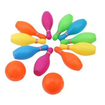 

Mini Bowling Baby Easy To Carry Outdoor Sport Games Parent-child Interaction Leisure Toys For Children 2020 Hot Selling