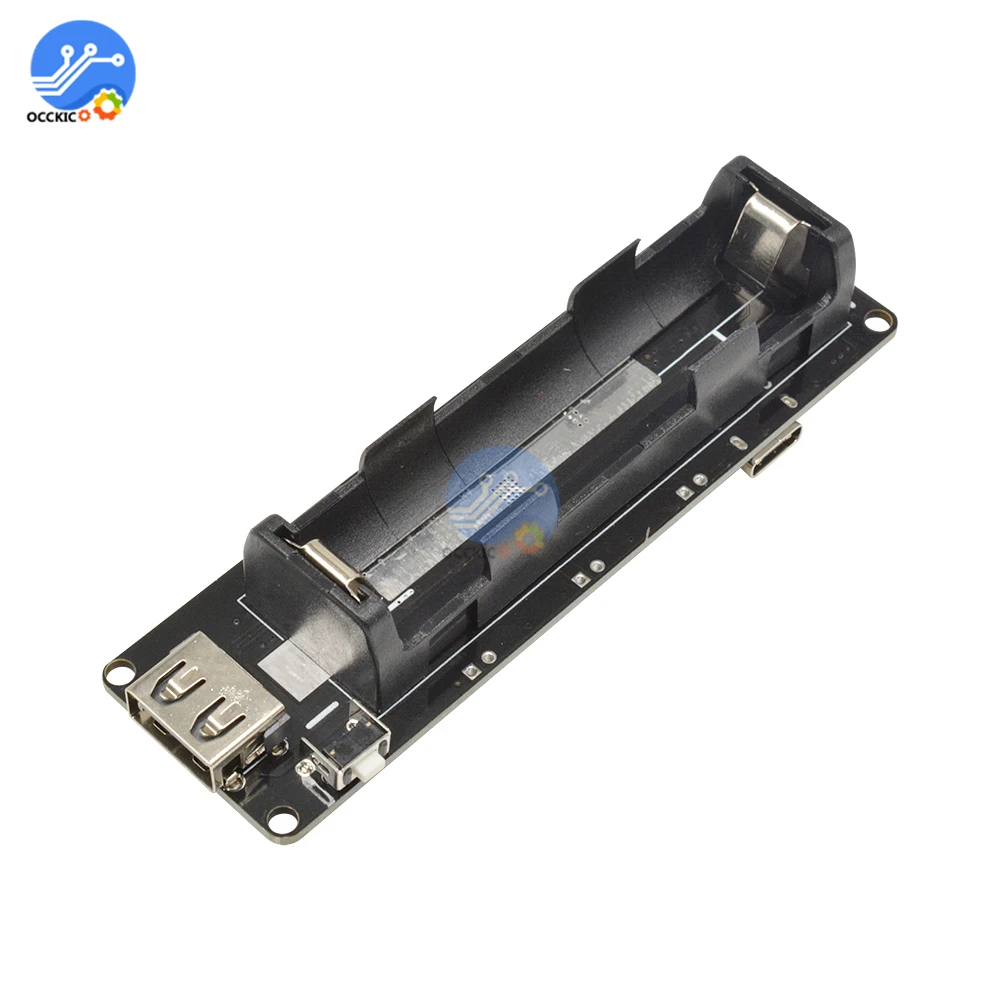 Держатель платы расширения литиевой батареи 18650 для WEMOS ESP32 плата box Arduino Micro USB Type A