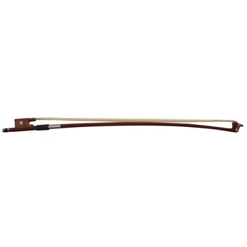 

NEW-Ebony Frog Violin Bow, 1/8 Size