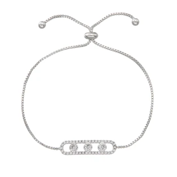 

L'amour&ma 2020 New Arrival Shiny Crystal Bracelets for Women Simple Style Round Adjustable Bracelets & Bangles Handmade Jewelry