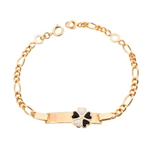 6 шт.; ; детское нижнее белье золото для браслетов младенцев, ювелирные изделия для девушек, висячий браслет Bebe в едином положении во время занятий легкой атлетикой, Brazalete Детские чехол для телефона на руку Bebek Bilezik B0929