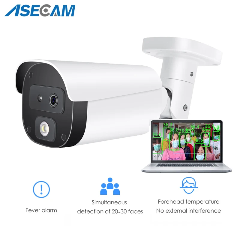 

AI binocular Thermal Imaging Camera Fever Detection Alarm Temperature Detecting Screening Sytem Body Temperature Thermal Camera