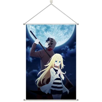 

Anime Satsuriku no Tenshi Angels Of Death Prsonalize Customer Made Alloy Fabric Wall Poster Scroll 60x90cm 24x36inches