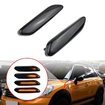 

For Mini Cooper Countryman Paceman R60 R61 Sequential Flasher Indicator Dynamic Blinker LED Turn Signal Car Side Marker Light