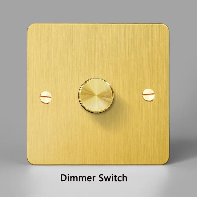 Gold Dimmer Switch