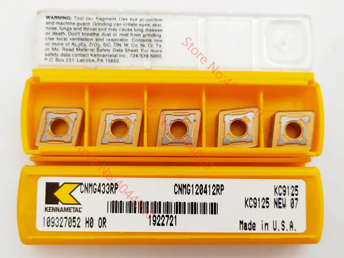Details about   10 Kennametal RNMG 43 KC850 Inserts 