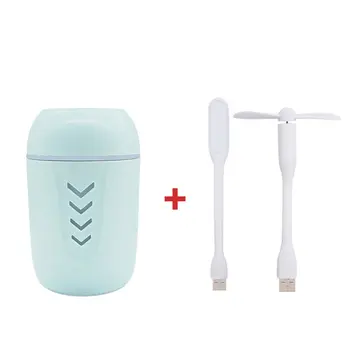 

3-in-1 Mini Air Humidifier Creative USB Humidifier with Colorful LED Night Light Essential Oil Diffuser for Home Office
