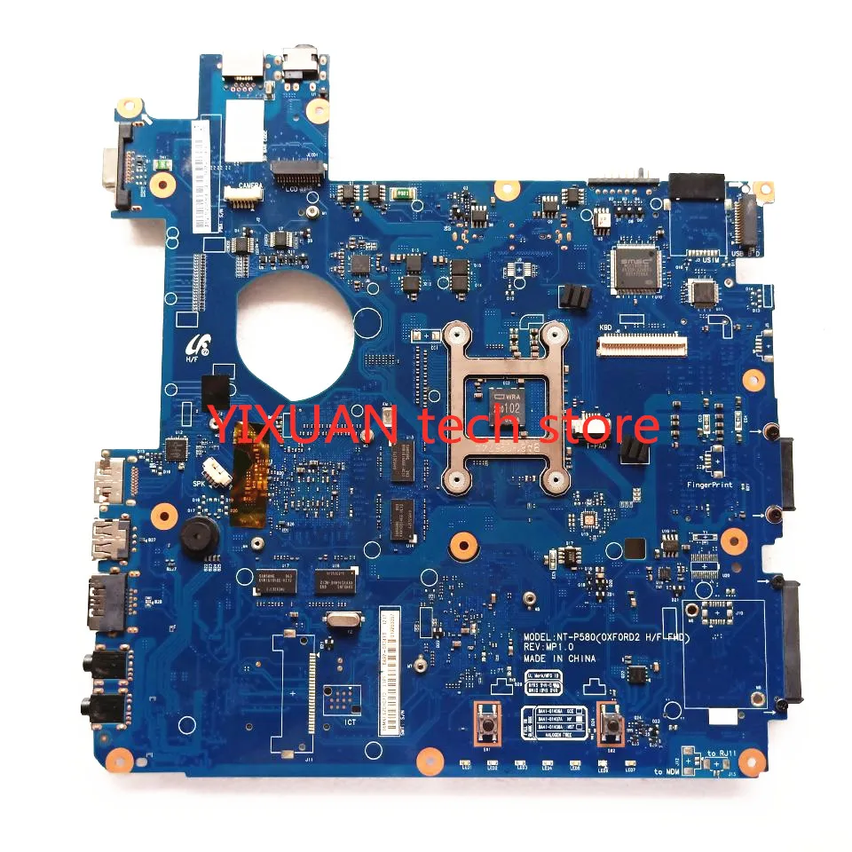 ESHAKHARE BA92-07347B BA92-07347A материнская плата для ноутбука SAMSUNG P580 NT-P580 intel HM55 GeForce материнская плата тесты работы