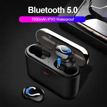 

Bluetooth 5.0 TWS Blutooth Earphone Wireless Headset for phone True wireless Stereo Earphones Sport Handsfree Earbuds