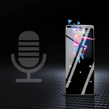 

SOONHUA MP3 Player Portable BT Music Players 16GB Audio Video Mini MP3 Player Touch Screen With Charging Cable And Earphone