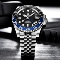 PAGANI DESIGN Men Automatic Watches Sapphire Glass 40mm Ceramic GMT Mechanical Wristwatch Top Brand Sports Waterproof Men Watch 2