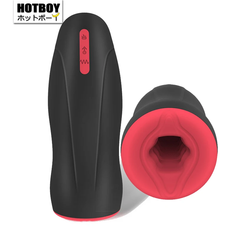 Мастурбатор с вагиной HOTBOY машина для мужчин автоматическим сосущим нагревом