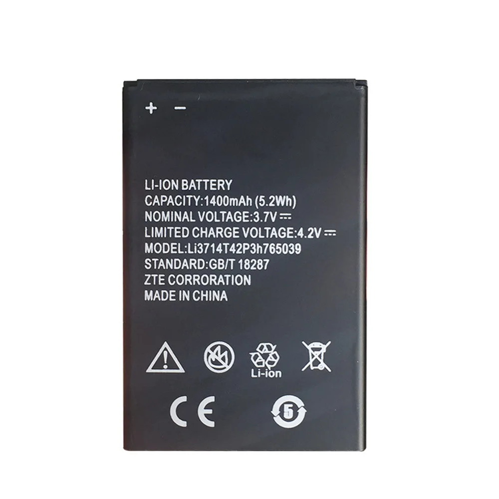 New 3.7V 1400mAh LI3714T42P3H765039 battery for ZTE Blade A3 T220 AF3 T221 A5 AF5 Phone Battery | Мобильные телефоны и
