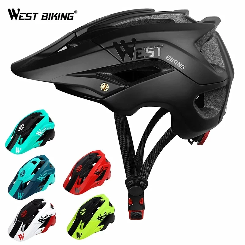 Cycling Helmet Road-Bike-Equipment West-Biking MTB Intergrally-Molded Women Lightweight