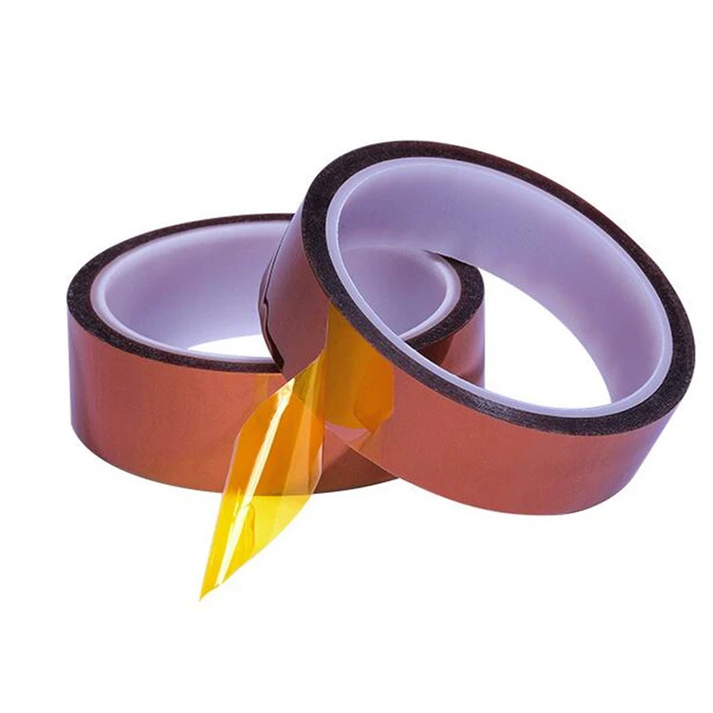 30mm-100mm 고온 방지 열 침대 테이프 Kapton 폴리이 미드 절연 단열 접착 테이프 PCB 보호