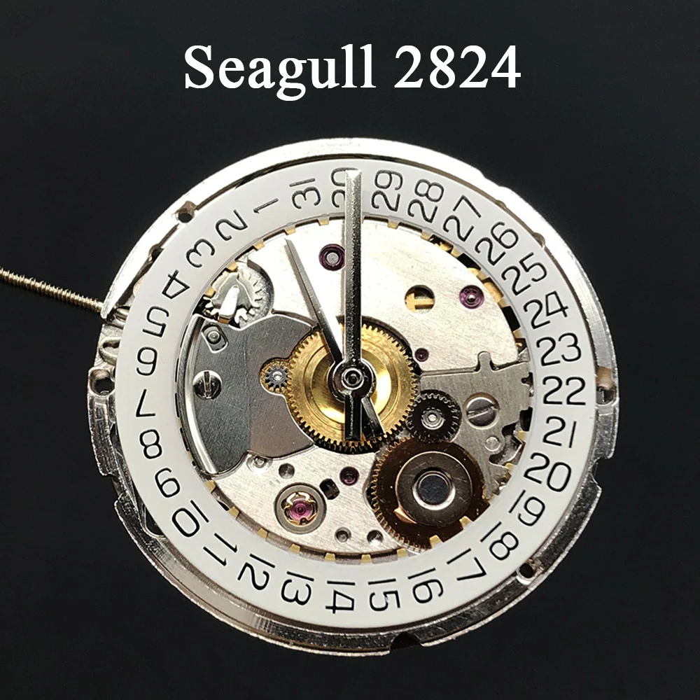 Top Seagull 2824-2 Mechanical Watch Movement 25 Jewels Automatic Self-winding Movt ETA 2824 Clone Brand Parts Replacements | Наручные