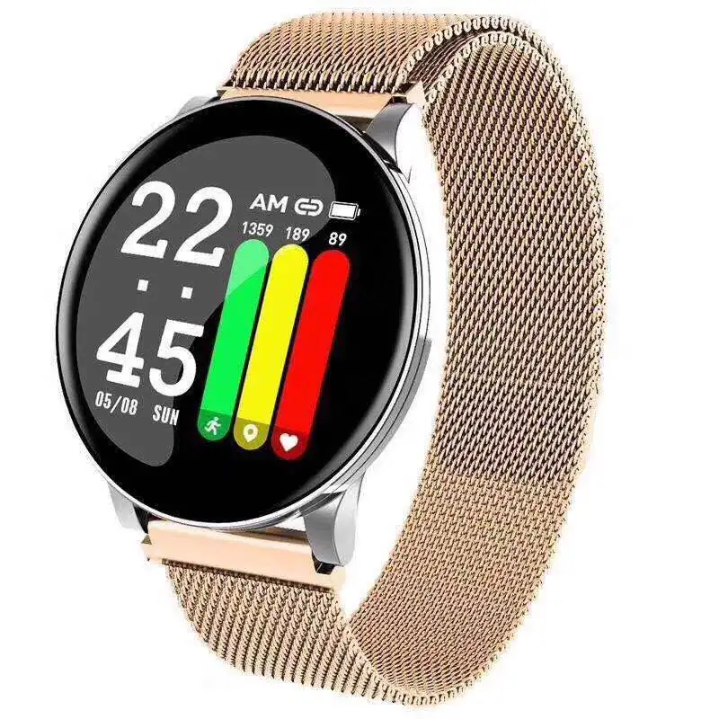 

Smart Watch Women OLED Screen Push Message Call reminder Smartwatch Connectivity Android IOS Heart Rate Monitor Fitness Tracker