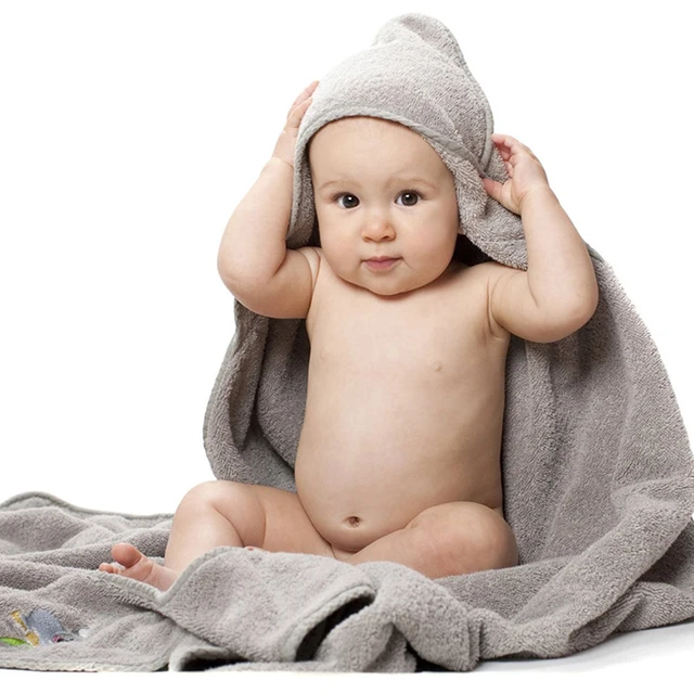 아기의 편안함과 따뜻함을 위한 부드럽고 다목적 아기 후드 수건