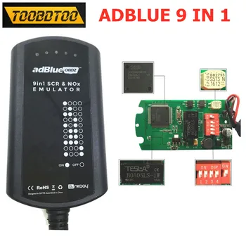 

Universal Adblue Emulator 9 in 1 support Multi-Brands Trucks Diagnostic Tool ADBLUE 9in1 With Power Chip No Need Any Software