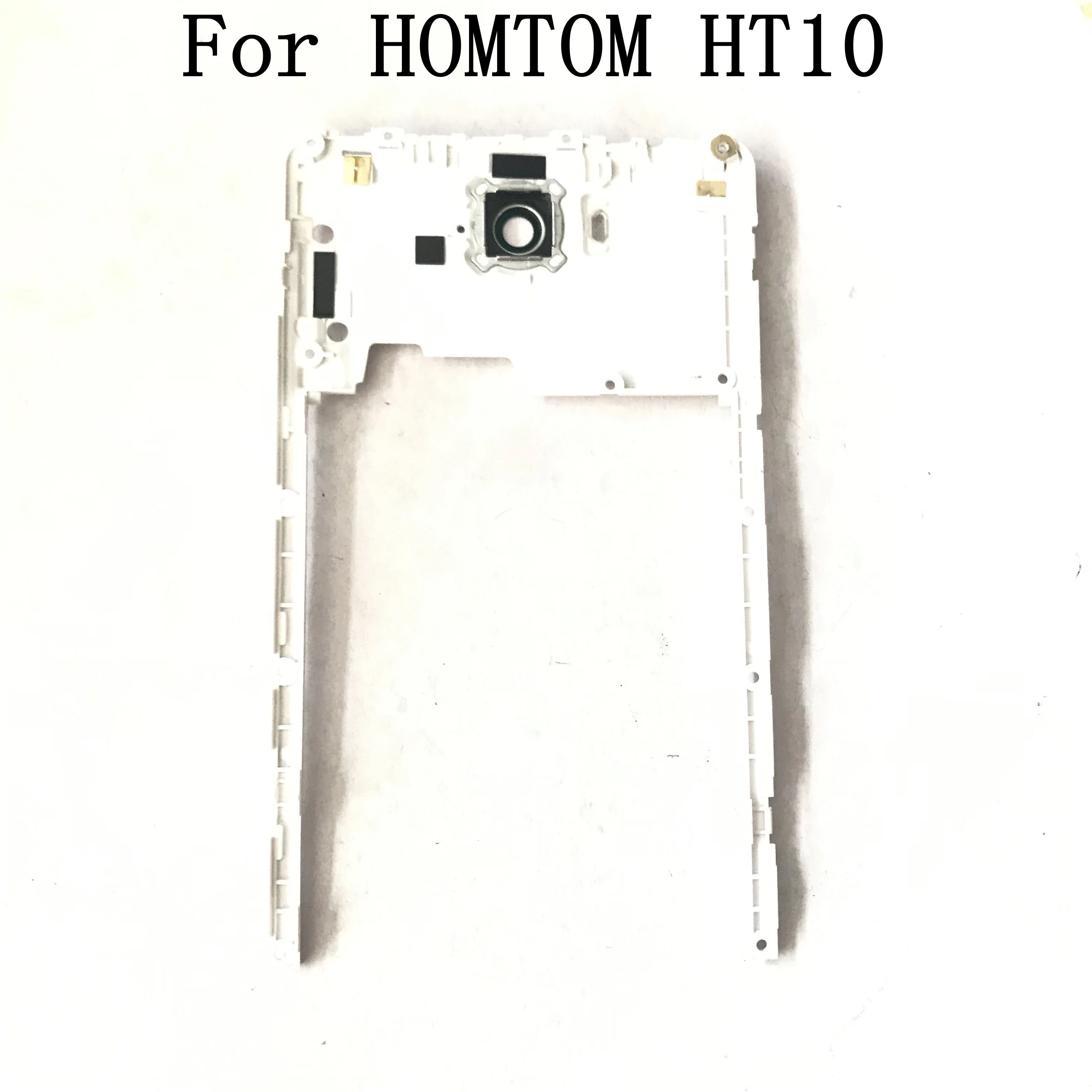 HOMTOM HT10 используется задняя рамка чехол+ камера Стекло объектив для HOMTOM HT10 ремонт починка Часть Замена