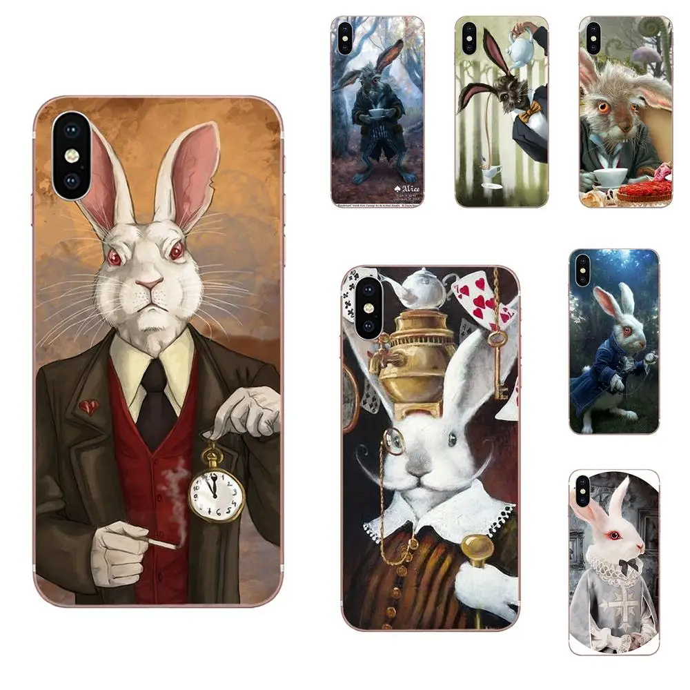 Alice In Wonderland Pocket Watch Rabbit For Huawei P7 P8 P9 P10 P20 P30 Lite Mini Plus Pro 2017 2018 2019 Soft Case Accessories | Мобильные
