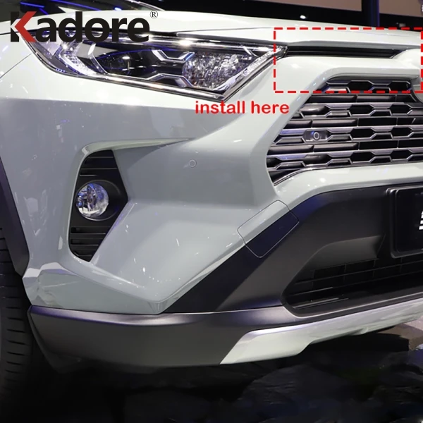 Гибридный лимитированный чехол для Toyota RAV4 RAV 4 LE XLE 2019 2020 хромированный АБС пластик