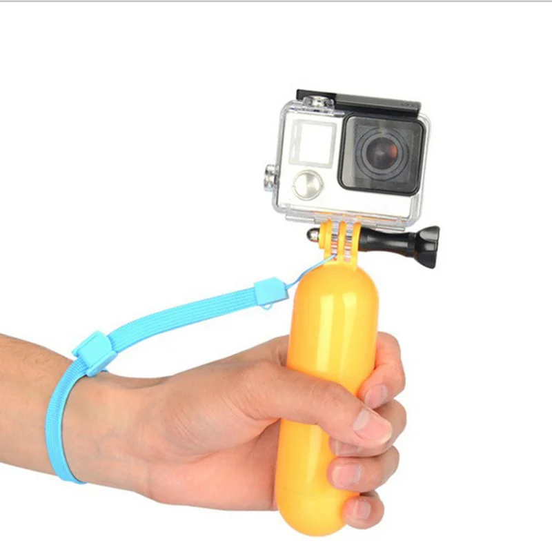 For Gopro Hero 4 3+ 2 1 Bobber Floating Handheld Monopod Hand Grip Accessories for SJCAM SJ4000 5000 for Xiaomi Yi Action Camera-4
