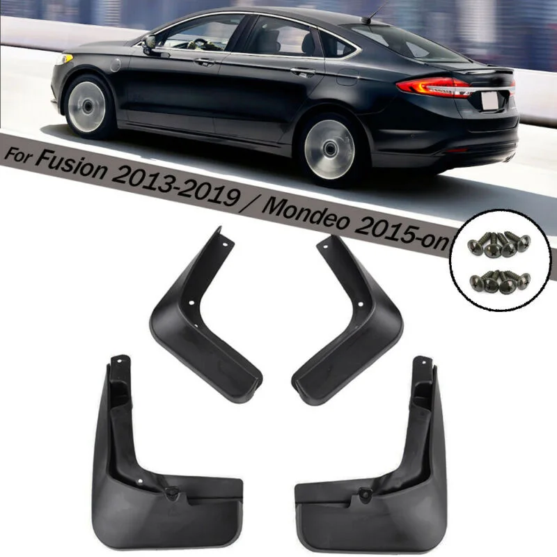 4 шт Брызговики набор брызговиков литые Брызговики для Ford Fusion Mondeo 2013- брызговики