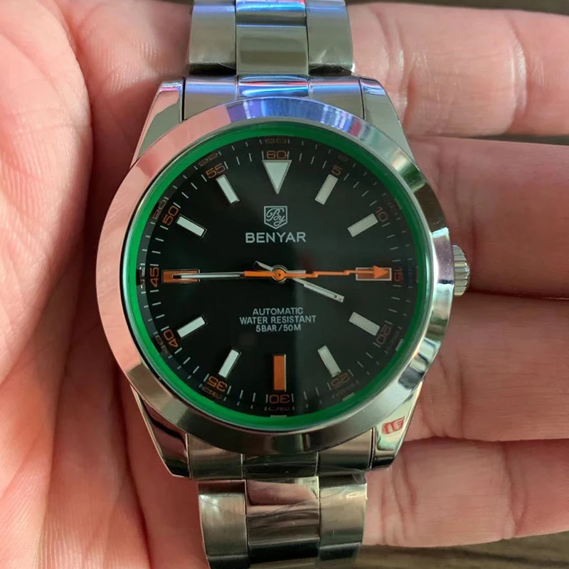 Benyar 2022 Men Mechanical Wristwatches 