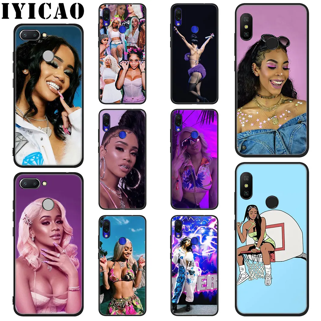Rapper Saweetie Soft Silicone Case for Xiaomi Redmi K20 6 Pro 7 7A 6A 5 Plus 5A 4A 4X S2 Go TPU |