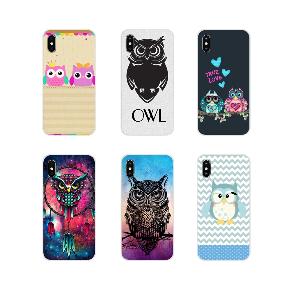 Accessories Phone Shell Covers owl art lovely For Huawei Y5 Y6 Y7 Y9 Prime Pro GR3 GR5 2017 2018 2019 Y3II Y5II Y6II | Мобильные