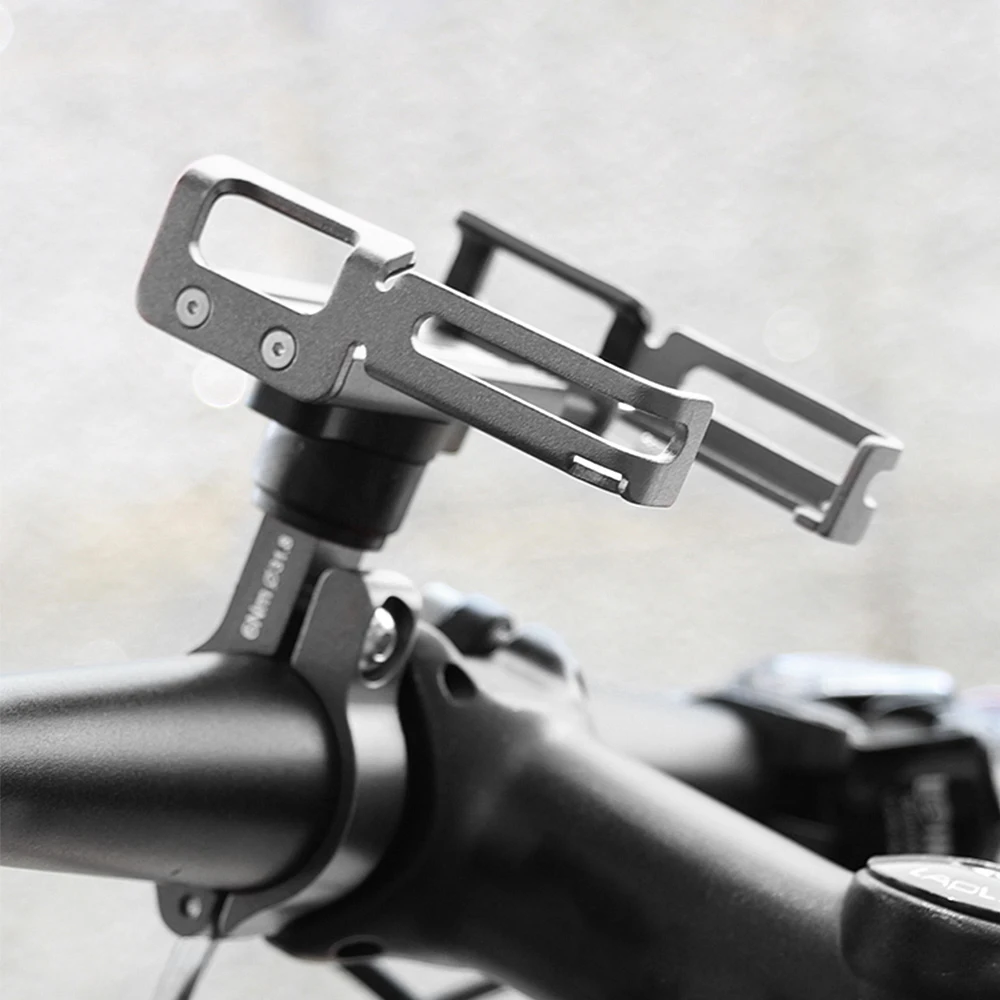 Алюминиевый велосипедный держатель для телефона смартфон 360 градусов Регулируемая велосипедная поддержка gps подставка для телефона кронштейн