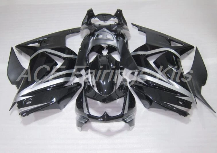 

New ABS fairing kit for Kawasaki Ninja 250 EX250 ZXR250 2008-2014 08 09 10 11 12 13 14 Fairings set black silver custom