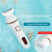 Электрический Перезаряжаемые Беспроводной Водонепроницаемый бикини показывает Мощность быстрый и удобный бритва 3-в-1 Высокая Скорость Электрический