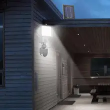 Светодиодный настенный светильник на солнечной энергии, светильник Спайк с управлением, индукционные фонари на крыльцо для наружного сада, двора, ландшафтный светильник ing