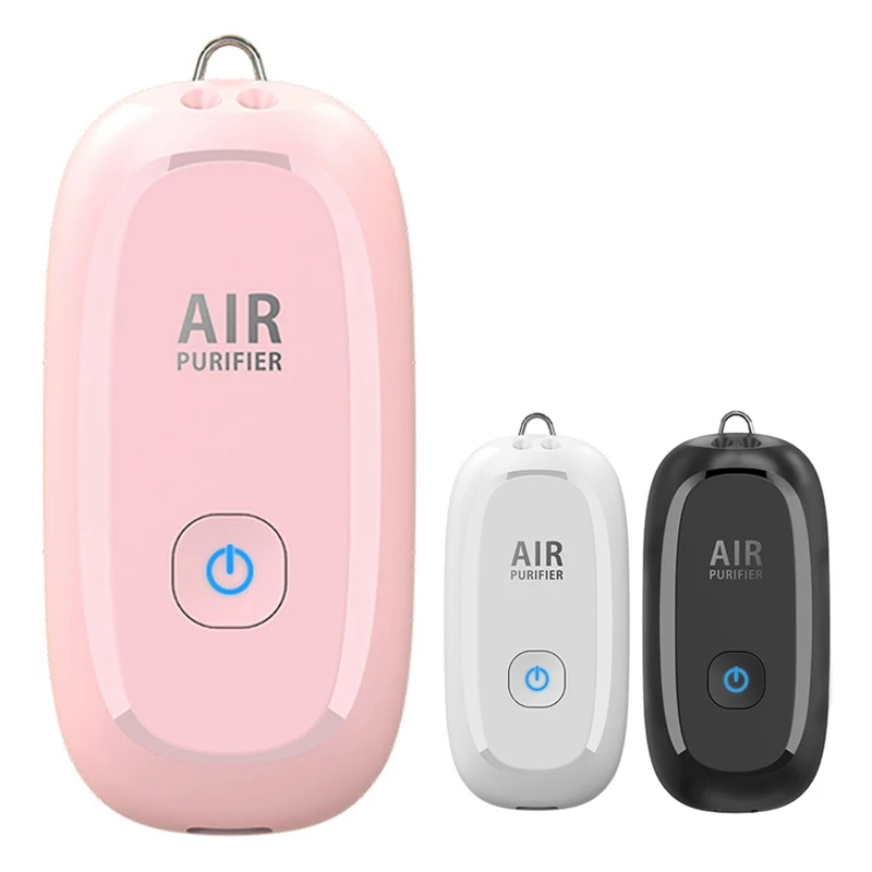 Fashionable Personal Wearable Mini Portable 1000Mah Battery 150 Million Negative Ion Car Hanging Neck Air Purifier | Бытовая техника