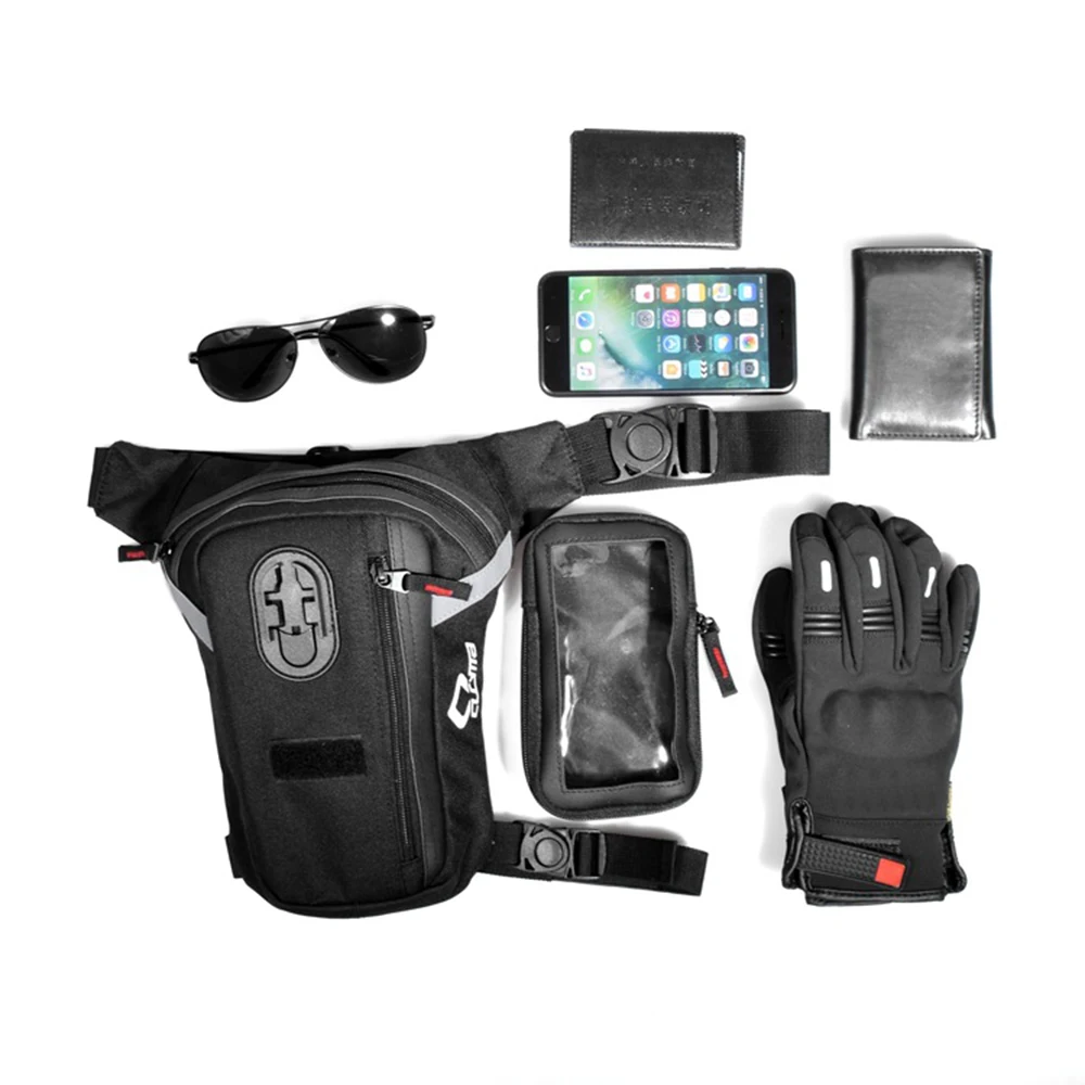 Сумка для мотоцикла CUCYMA Большая водонепроницаемая сумка телефона с сенсорным