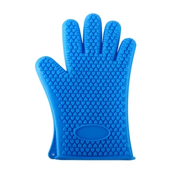 

Silica Gel Glove Bake Finger Gloves High Temperature Resistance Thermal Insulation Anti-Scald Microwave Oven