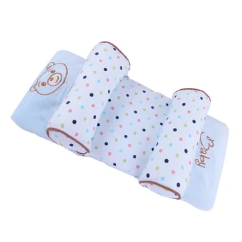

Baby Cotton Newborn Correction Anti-Partial Head Buckwheat Pillow Infant Nursing Anti-Vomiting Feeding Multifunctional Pillow