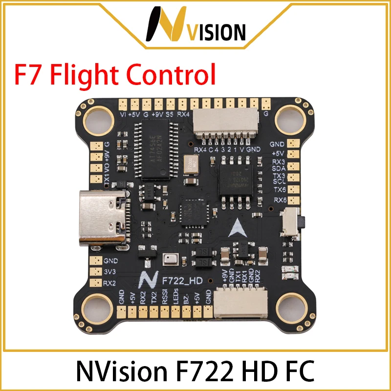 Контроллер полета NVision TCMM горячая Распродажа FPV GPS F7 216 МГц STM32F722 MPU6000 для гоночного