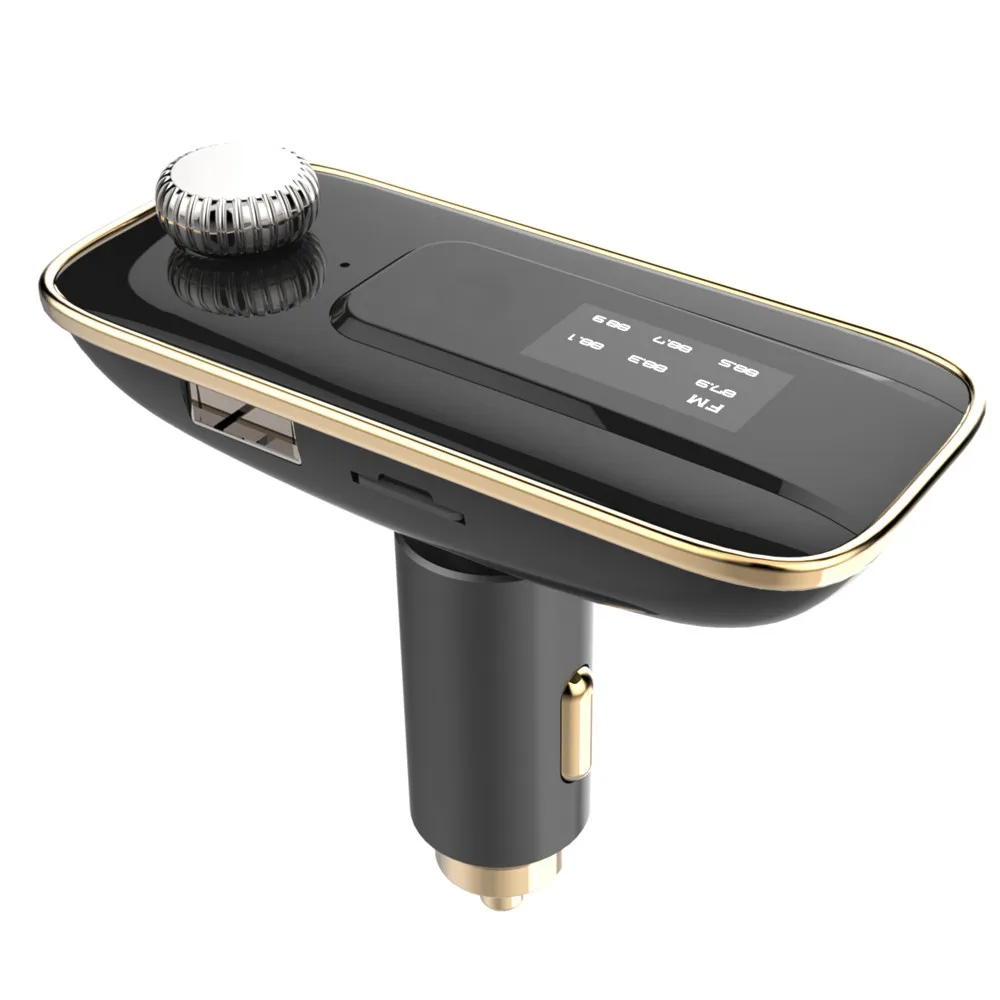 Kinganda lcd Bluetooth автомобильный комплект MP3 передатчик USB Handsfree для iPhone 8,7