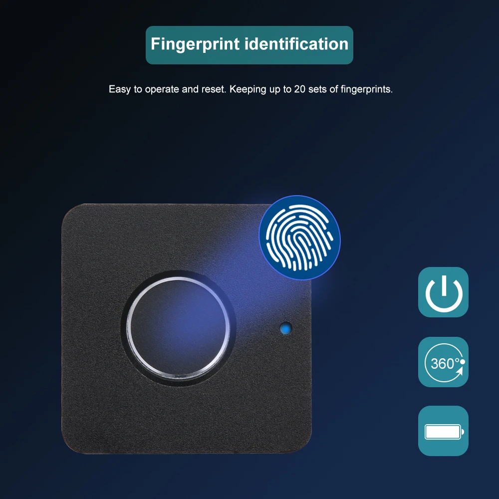 Умный БЕСКЛЮЧЕВОЙ замок для шкафа с отпечатком пальца, портативный мини замок для ящика с отпечатком пальца, офисный ящик, шкаф для файлов, биометрический Электрический замок
