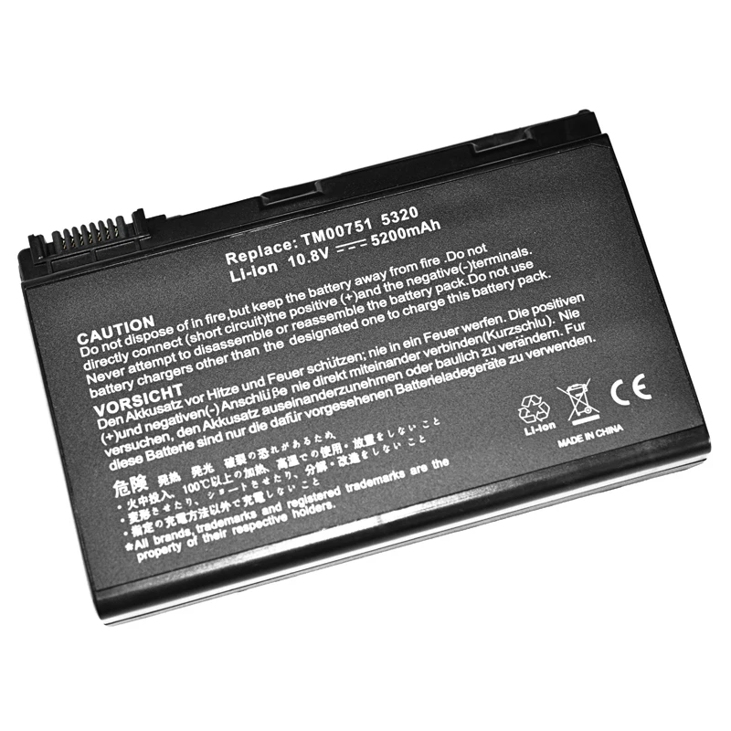 4400mah лаптоп с Батарея для ACER Extensa 5210 5220 5230 5420 5610 5620 5630 7220 7620 для TravelMate 5320 5520 5530 5710 GRAPE32