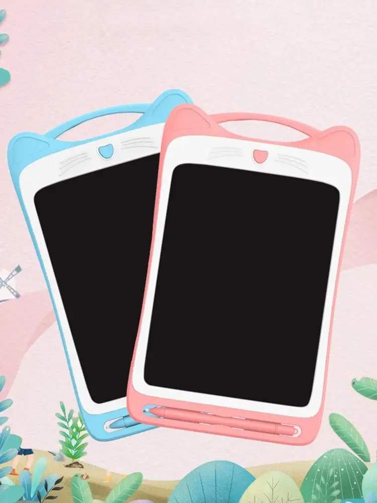 

8.5-inch LCD Writing Tablet Cute Anti-fall Waterproof Writing Board Doodle Board Drawing Pad Tablet For Kids